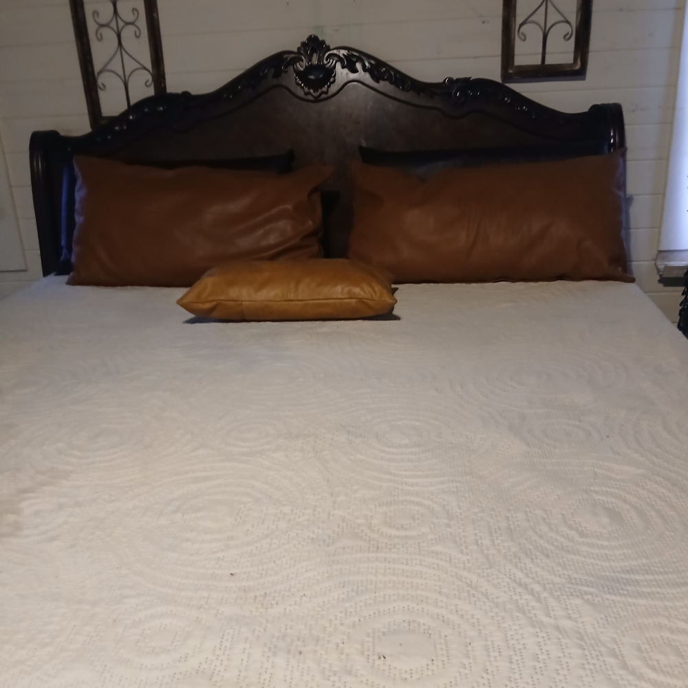Elegant Cream and Brown Bedding Set